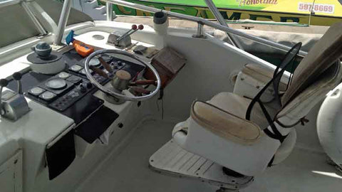Bridge view from Sea Verse Hawaii Deep Sea Fishing Charters