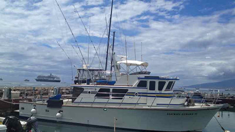 The Luckey Strike Sportfishing Boat Maui Hawaii 